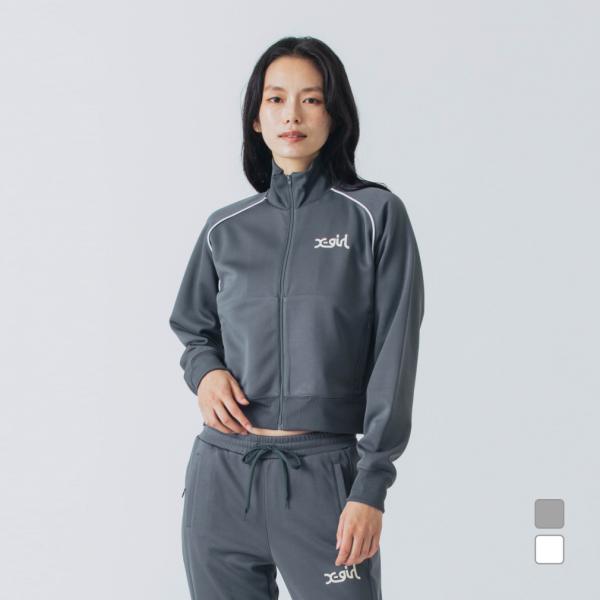 X-girl レディース アウター ショートトラックジャケット SHORT TRACK JACKET...