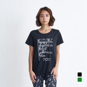 ロキシー レディース 半袖 Tシャツ FLAMINGO TEE RST242508 スポーツウェア ヨガウェア ROXY｜alpen-group