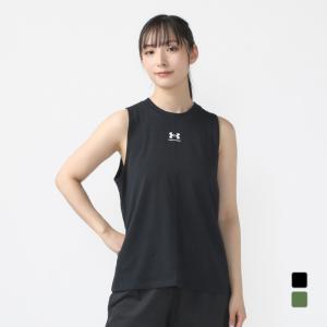 アンダーアーマー レディース タンクトップ UAキャンパス マッスル タンク 1383659 スポーツウェア ヨガウェア UNDER ARMOUR｜アルペングループヤフー店