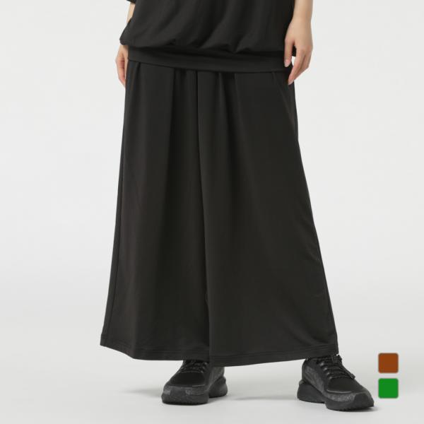 TIGORA by BEAMS DESIGN レディース ロングパンツ ミニウラケワイドパンツ TR...