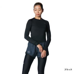 アンダーアーマー レディース 長袖 コンプレッ...の詳細画像1