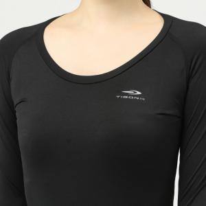 ティゴラ レディース 長袖コンプレッションイン...の詳細画像4
