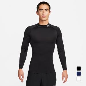 ナイキ メンズ 長袖 コンプレッション インナー NP DF タイト モック L/S トップ FB7909 スポーツウェア NIKE｜アルペングループヤフー店