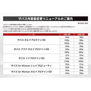 ザバス アクアホエイプロテイン100 グレープ...の詳細画像5