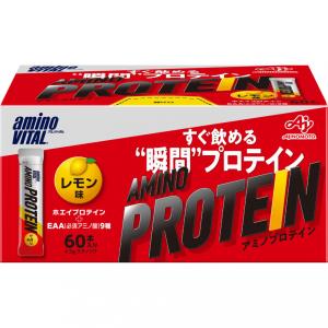 アミノバイタル アミノプロテイン レモン味 60本入箱 36JAM83030 プロテイン AminoVital｜alpen-group