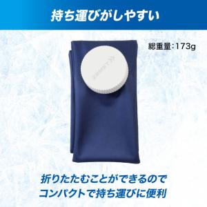 ザムスト アイスバッグ 首用 紺フリー 387...の詳細画像5