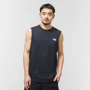 ザ・ノースフェイス メンズ ランニングウェアノースリーブシャツ S/L GTD Melange Crew ノースリーブGTDメランジクルー メンズ NT12594 THE NORTH FACE｜アルペングループヤフー店