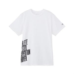 ザノースフェイス メンズ ランニング 吸汗速乾 半袖Tシャツ S/S TNF Message Tee ショートスリーブティーエヌエフメッセージティー NT32487 THE NORTH FACEの商品画像