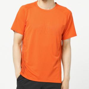 ノースフェイス メンズ 陸上/ランニング 半袖Tシャツ S/S VENT SPEED CR NT12177 : オレンジ THE NORTH FACE