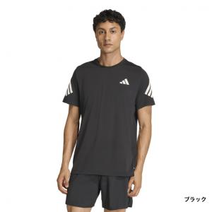アディダス メンズ 陸上/ランニングウェア 半...の詳細画像1