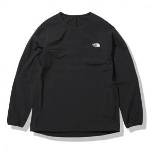 ノースフェイス メンズ 陸上/ランニング ウインドブレーカー APEX Flex Crew エイペックスフレックスクルー NP72182 : ブラック THE NORTH FACE｜アルペングループヤフー店