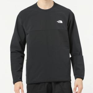 ザ・ノースフェイス メンズ 陸上/ランニング ウインドブレーカー APEX Flex Crew エイペックスフレックスクルー NP72282 : ブラック THE NORTH FACE｜alpen-group