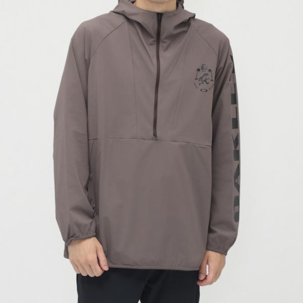 オークリー メンズ 陸上/ランニング ウインドブレーカー PURSUIT WIND PULLOVER...