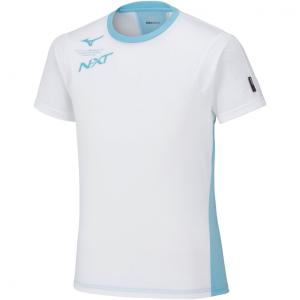 ミズノ メンズ 陸上/ランニング 半袖Tシャツ NXTプラクティスシャツ U2MAA01501 : ホワイト MIZUNO｜アルペングループヤフー店