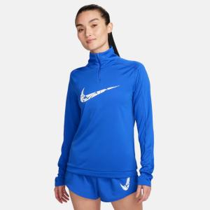 NIKE（ナイキ） 長袖シャツ レディース NIKE Dri-FIT 1/4ジップ ミッド