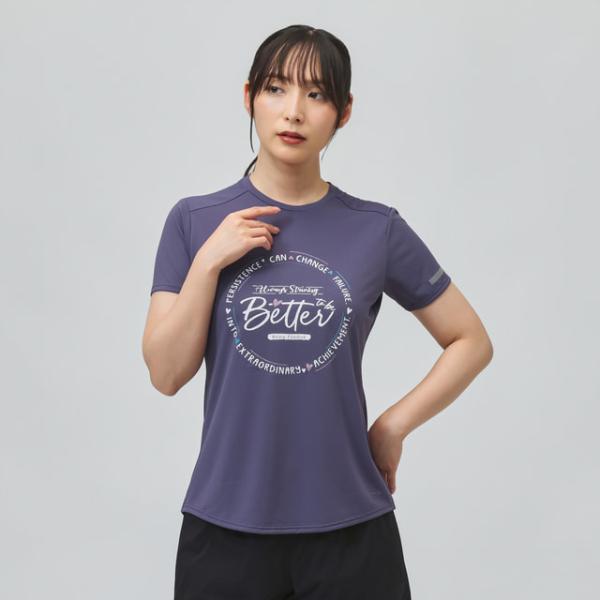 ティゴラ レディス 陸上/ランニング 半袖Tシャツ アイドライ半袖Tシャツ TR-3R2716TS ...