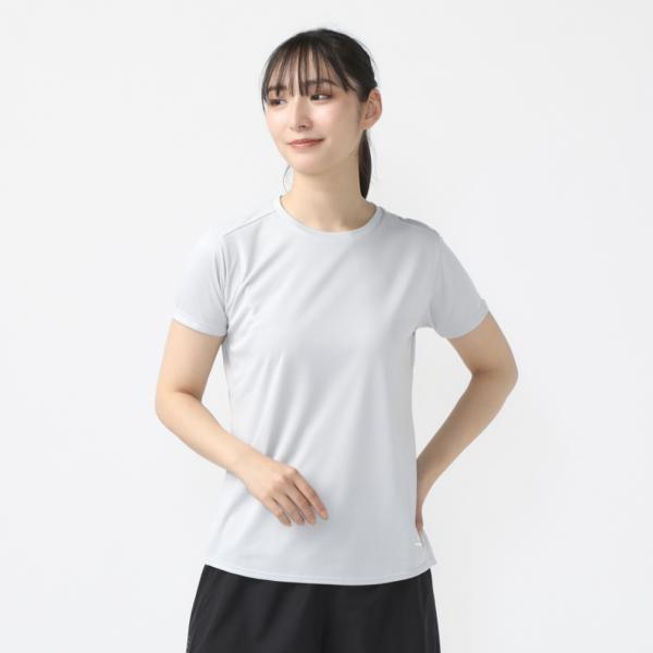 ティゴラ レディス 陸上 ランニング UPF50+ 無地半袖Tシャツ TR-3R2224TS : ラ...