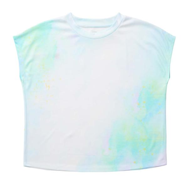 ティゴラ レディス 陸上/ランニング 半袖Tシャツ UVカット総柄ランニングTシャツ TR-3R25...