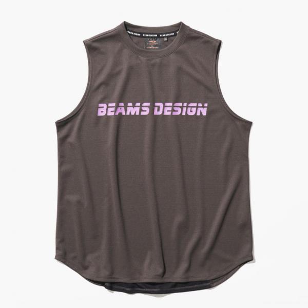 ティゴラバイビームスデザイン メンズ 陸上/ランニング ノースリーブシャツ ノースリーブTシャツ T...