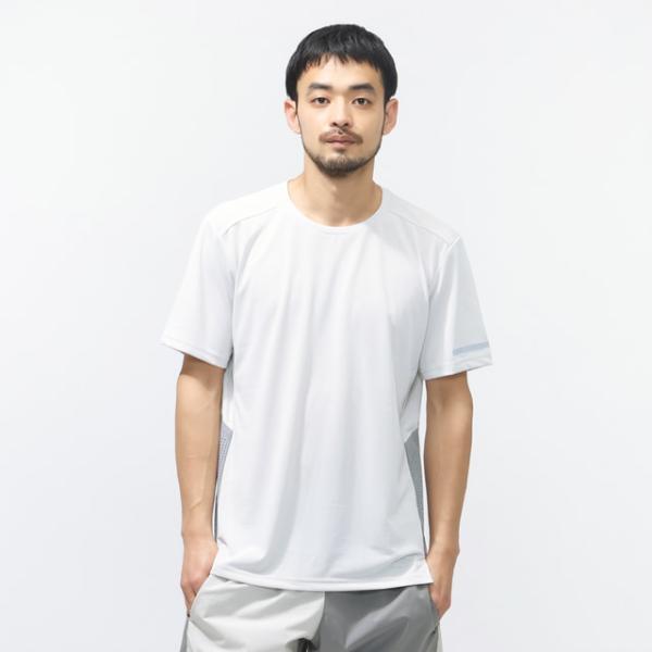 ティゴラ メンズ 陸上/ランニングウェア 半袖Tシャツ アイドライ通気ランニング半袖Tシャツ TR-...