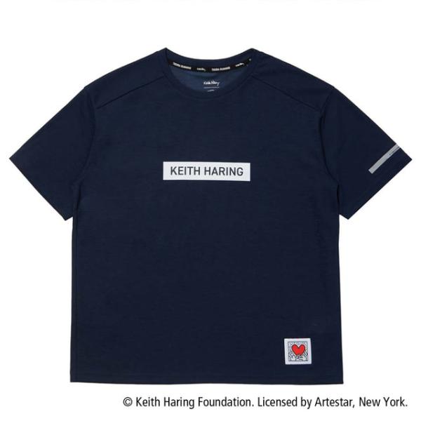 ティゴラ メンズ レディス 陸上/ランニングウェア 半袖Tシャツ キースへリング 半袖ランニングTシ...