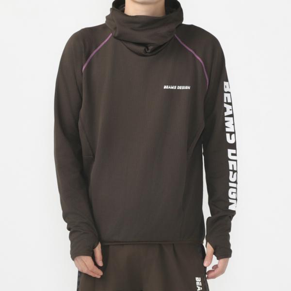 ティゴラバイビームスデザイン メンズ 陸上/ランニング 長袖Tシャツ ロングスリーブバラクラバ TR...