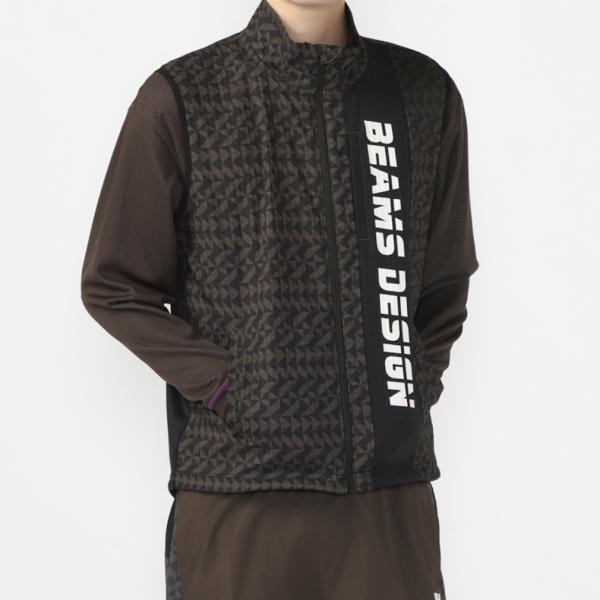 ティゴラバイビームスデザイン メンズ 陸上/ランニング ウインドブレーカー ハイブリッドベスト TR...