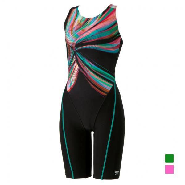 スピード レディス 水泳 フィットネス水着 Obsidian Loosen Kneeskin オブシ...