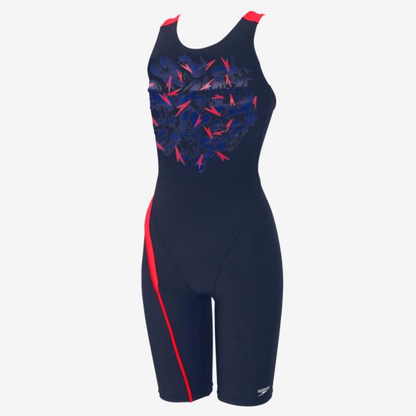 スピード レディス 水泳 フィットネス水着 Shadow Boom Loosen Kneeskin ...