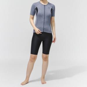 ティゴラ レディス フィットネス水着 半袖セッ...の詳細画像2