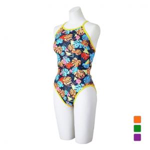 ミズノ レディス 水泳 競泳水着 競泳練習用 Rikako Ikee collection エクサースーツ ミディアムカット N2MAC268 池江璃花子選手監修 MIZUNO
