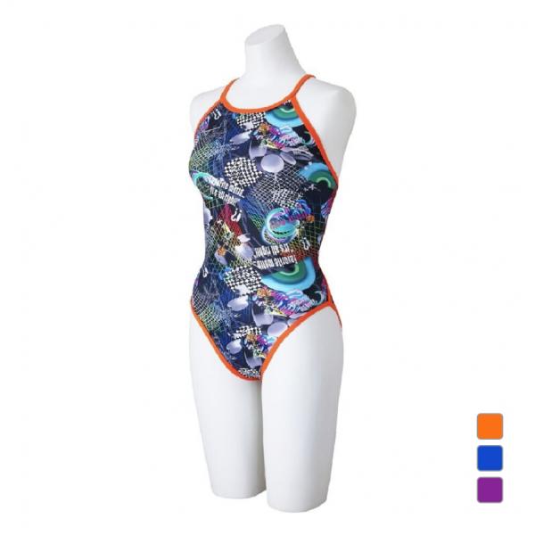 ミズノ レディス 水泳 競泳水着 エクサースーツ 競泳練習用 Rikako Ikee collect...