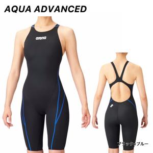 アリーナ レディース 水泳 競泳水着 ハーフス...の詳細画像1