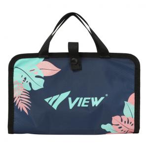 ビュー プールポーチ VA0308 NBP 水泳 プールバッグ : ネイビー×ペールピンク VIEWの商品画像