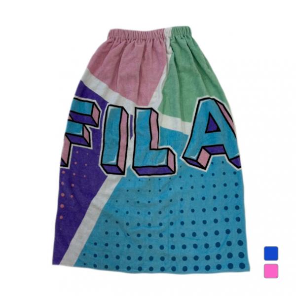 フィラ 巻きタオル 80cm 125-409 ジュニア キッズ・子供 水泳 ラップタオル FILA