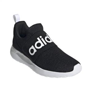 アディダス ライトアディレーサー LITE ADIRACER ADAPT 4.0 K Q47207 レディース（ジュニア）スニーカー スリッポン : ブラック×ホワイト adidas