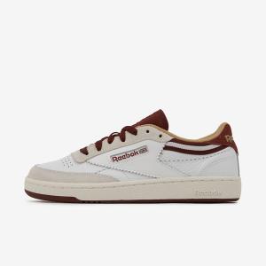 リーボック クラブシー 85 CLUB C 85 100229839 メンズ スニーカー ： ホワイト×レッド Reebok