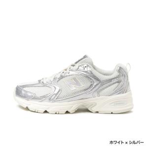 ニューバランス U530 3IR D スニーカー ： ホワイト×シルバー New Balance imbkk