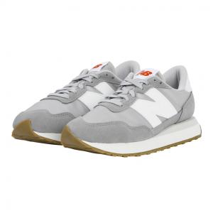 ニューバランス MS237 GE D スニーカー ： グレー×ホワイト New Balance