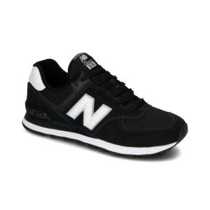 ニューバランス ML574 2E EE2 メンズ スニーカー : ブラック×ホワイト New Balance