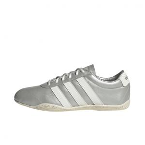 アディダス グランドコート ロー JQ7243 レディース スニーカー ： シルバー×オフホワイト adidas imbkk