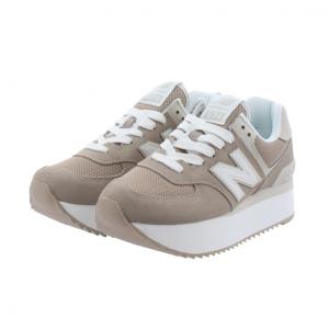 ニューバランス 574+ WL574Z SM B レディース スニーカー ： ブラウン New Balance