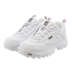 フィラ ディストーター ウィメンズ F5170 0125 レディース スニーカー : ホワイト×ネイビー FILA