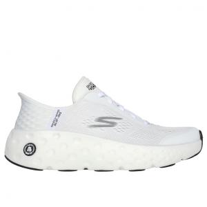 スケッチャーズ MAX CUSHIONING HYPER CRAZE 129281 WBK レディース ウォーキングシューズ スニーカー ： ホワイト SKECHERS