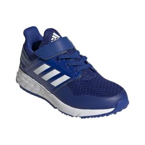 アディダス ファイト エラスティックレース トップストラップ ELK FW7304 ジュニア（キッズ・子供） スニーカー : ブルー×ホワイト adidas