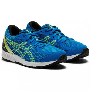 アシックス ターサーエッジ 2 TARTHEREDGE 2 Jr. 1014A146 405 ジュニア キッズ 子供 スニーカー ランニングシューズ ： ブルー×グリーン asics