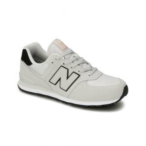 ニューバランス GC574 FG2 W ジュニア キッズ 子供 スニーカー : ホワイト New Balance