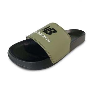 ニューバランス 50 SLIDE SUF50 TC1 D メンズ シャワーサンダル ： カーキ×ブラック New Balance