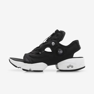 リーボック インスタポンプフューリー サンダル ジップ INSTAPUMP FURY SANDAL ZIP 100202019 レディース スポーツサンダル ： ブラック Reebok