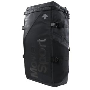 デサント スクエアバッグL DMAPJA05 BK ディパック バックパック リュック 約40L ： ブラック DESCENTE